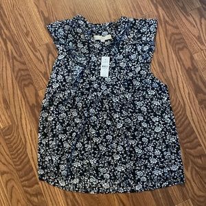 NEW!! Blue and White tank top